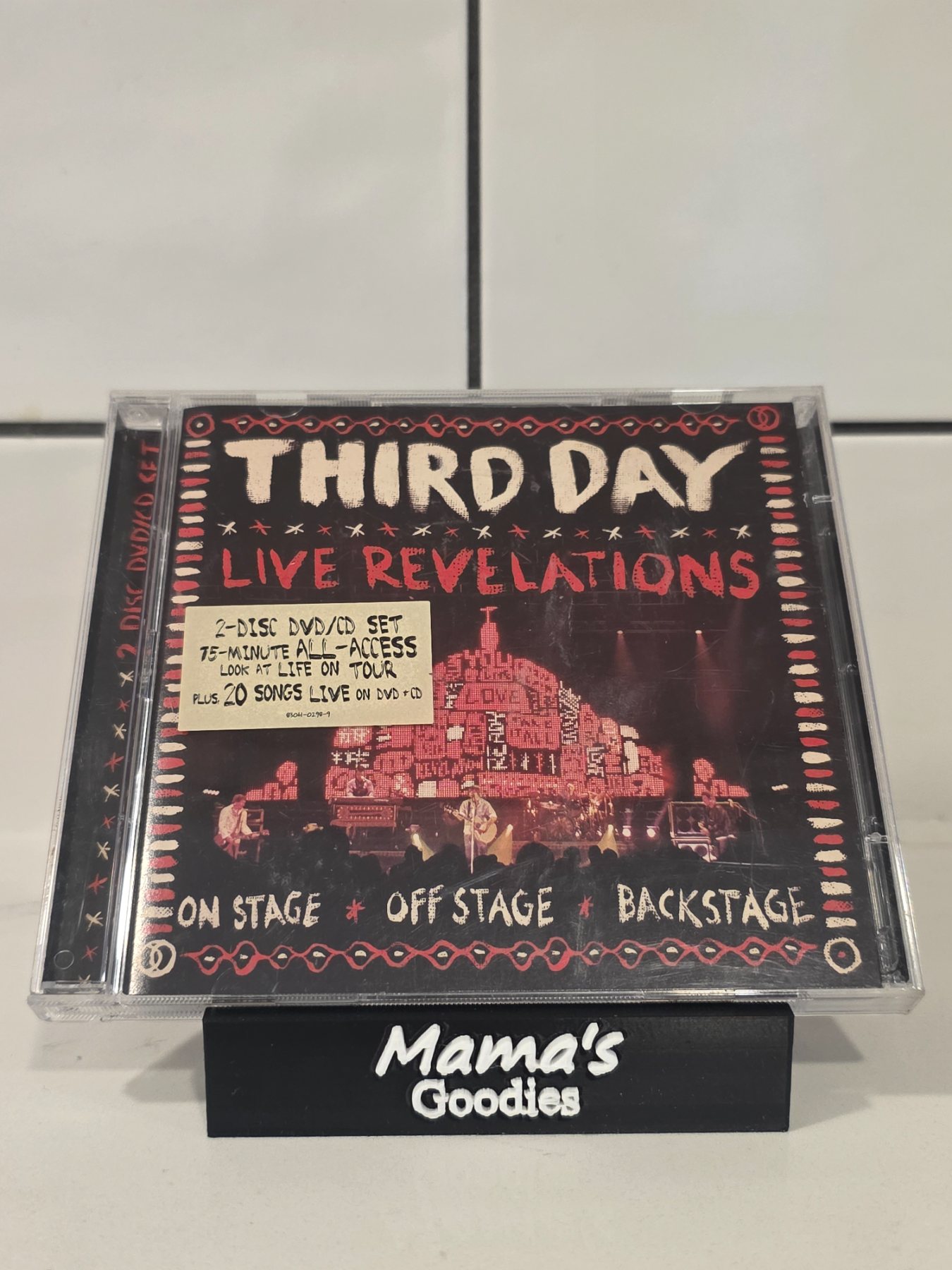 Third Day Live Revelations 2-Disc CD DVD Set Christian Rock 2009