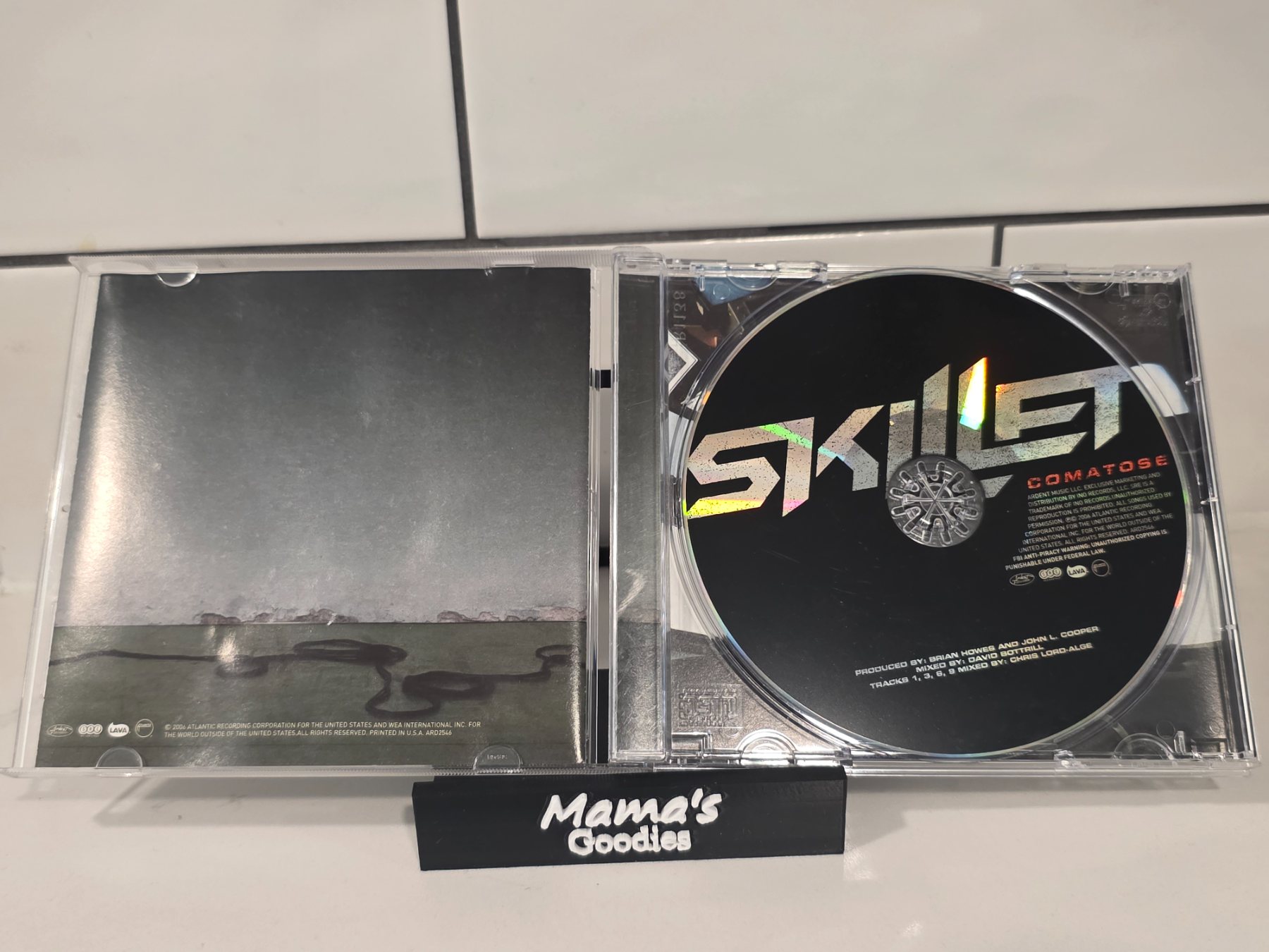 Skillet Comatose CD 2006 Atlantic Ardent Christian Rock - Image 3
