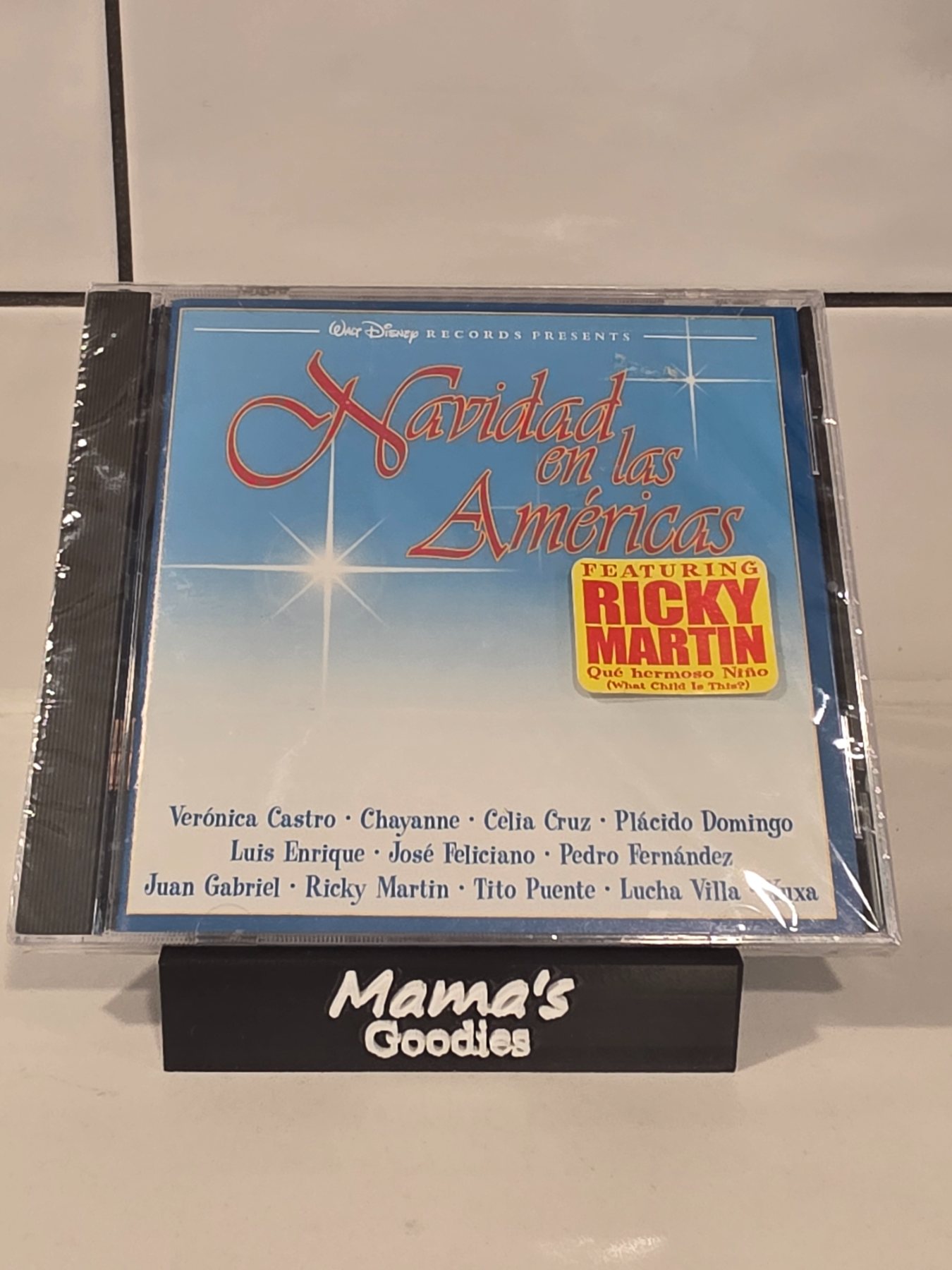 Walt Disney Navidad en las Américas CD Ricky Martin Celia Cruz 1994