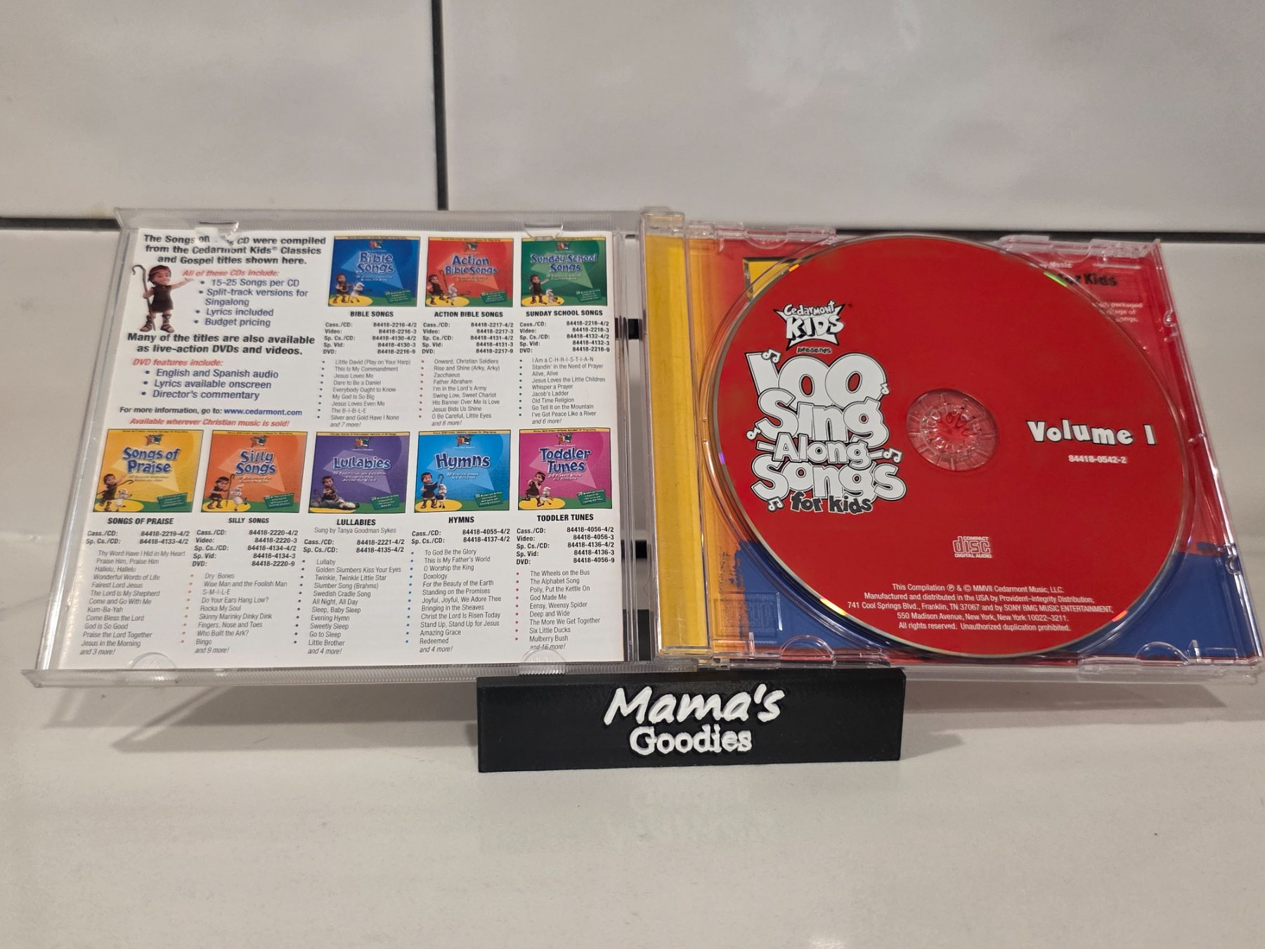 Cedarmont Kids 100 Sing Along Songs for Kids Volume 1 CD - Image 3