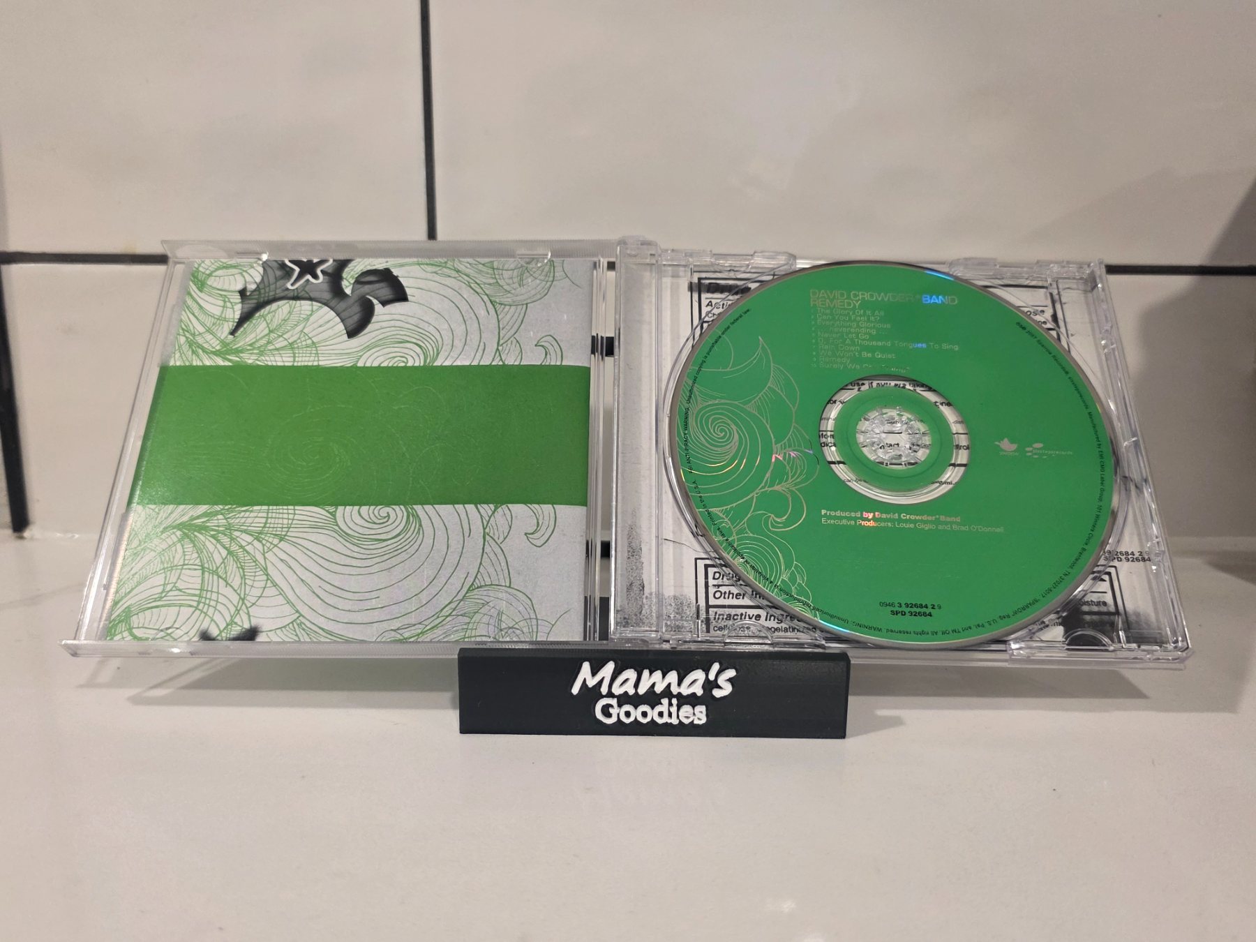 David Crowder Band Remedy CD 2007 Christian Rock Sparrow Records - Image 3