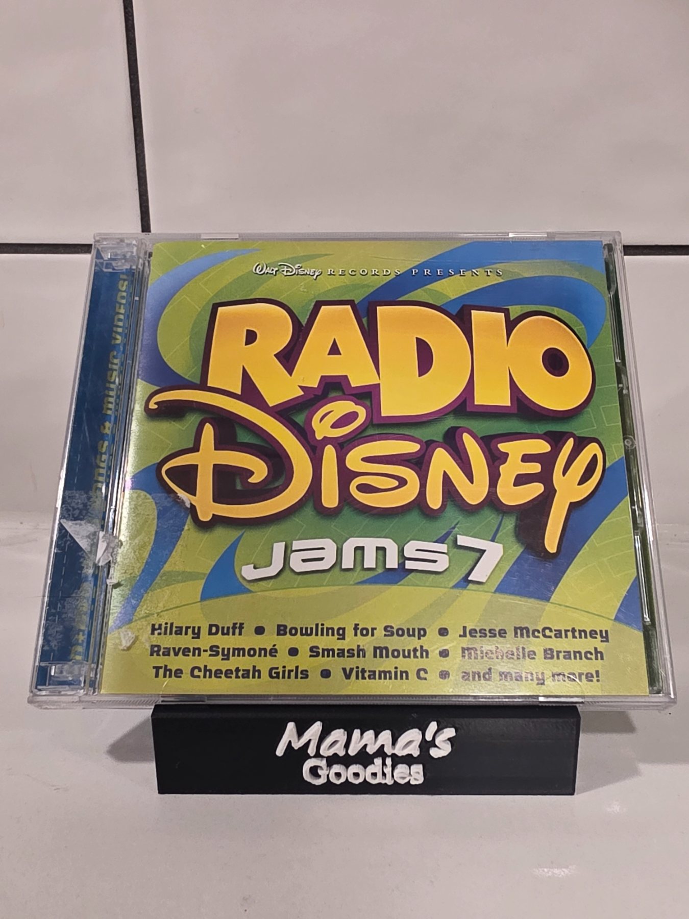 Radio Disney Jams 7 CD & Bonus Music Video DVD 2005 Compilation