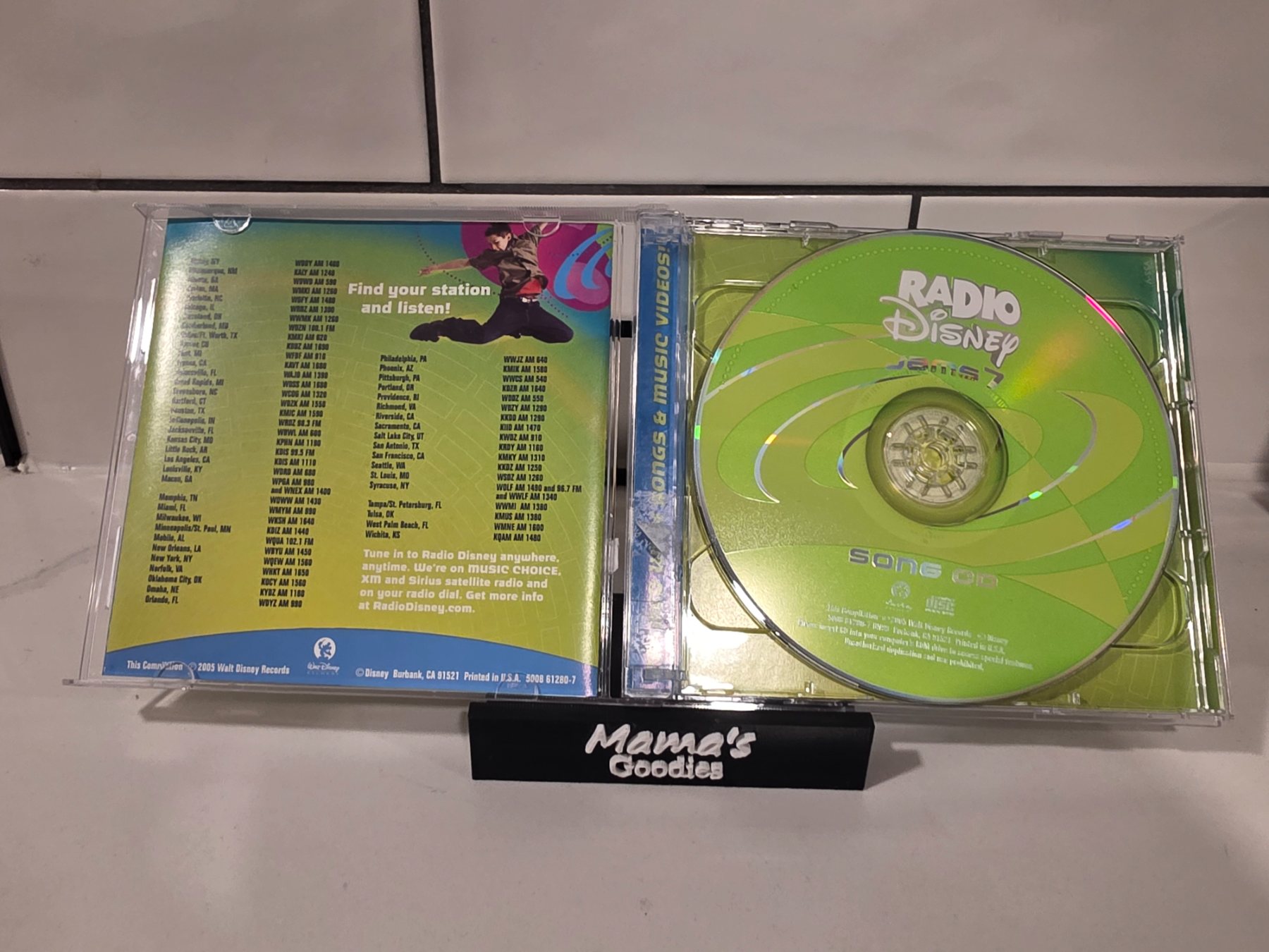 Radio Disney Jams 7 CD & Bonus Music Video DVD 2005 Compilation - Image 3