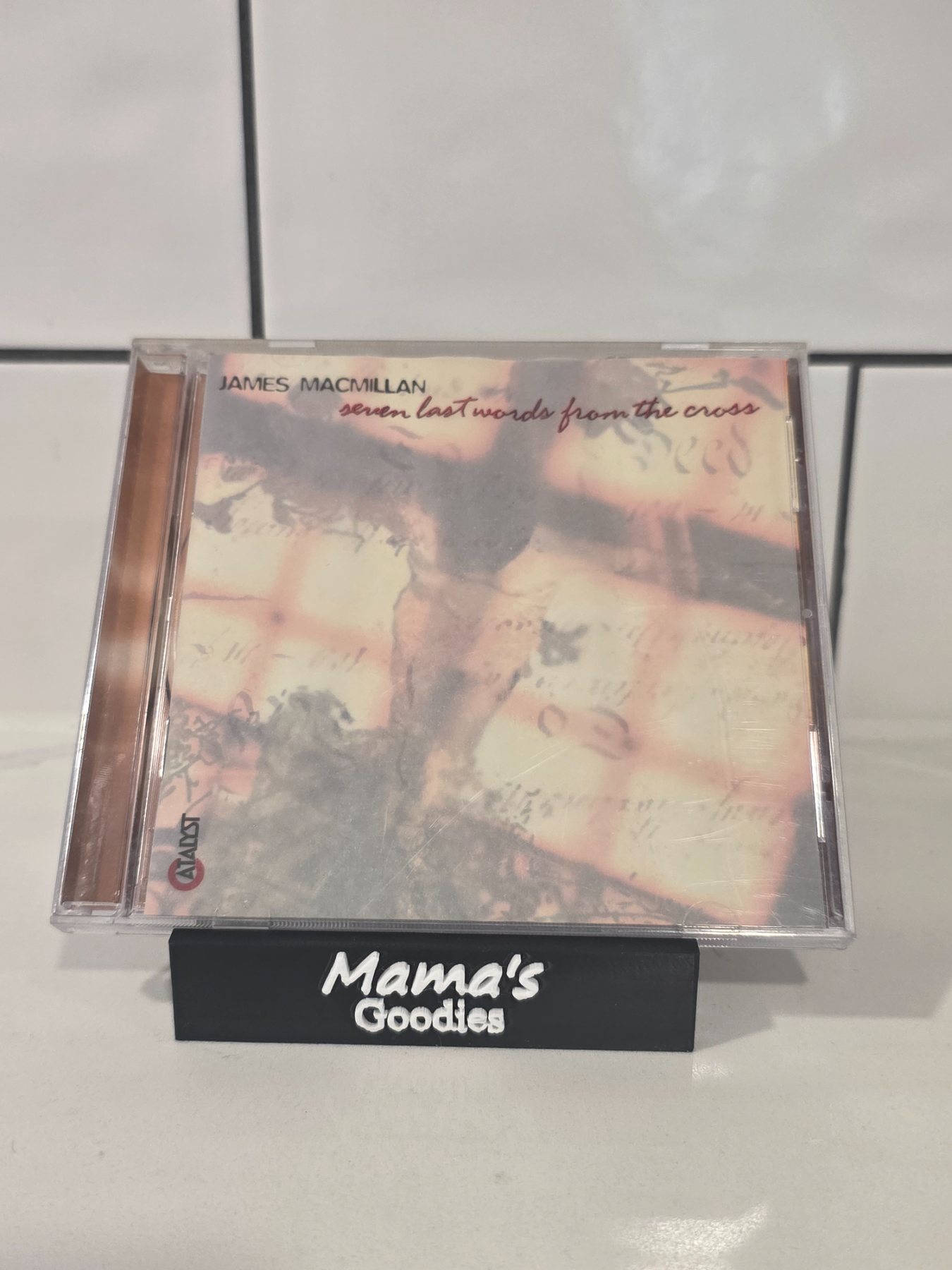 James MacMillan Seven Last Words From the Cross Cantos Sagrados CD 1995