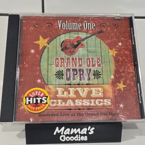 Grand Ole Opry Live Classics Volume One Various Artists Country CD 2012
