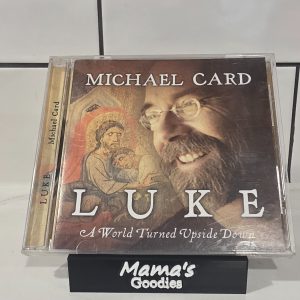 Signed Michael Card Luke A World Turned Upside Down CD 2011