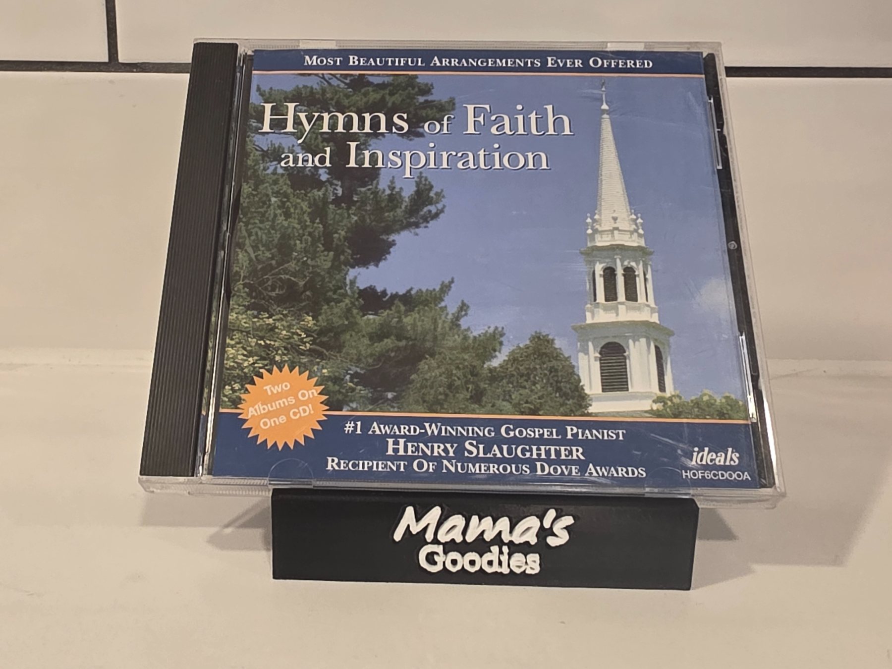 Henry Slaughter Hymns of Faith and Inspiration Gospel Piano CD 1994