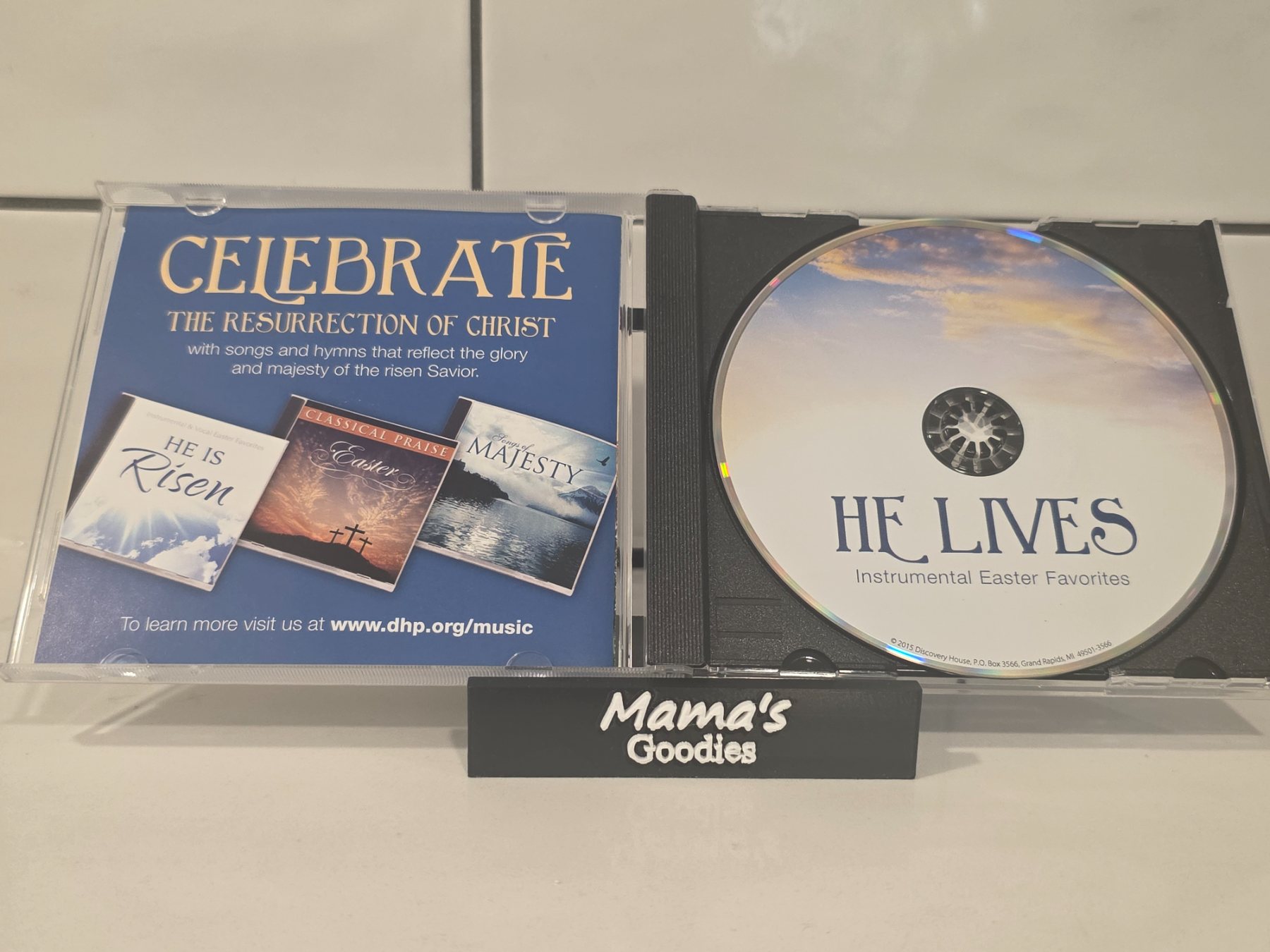 He Lives Instrumental Easter Favorites Christian Music CD Discovery House - Image 3