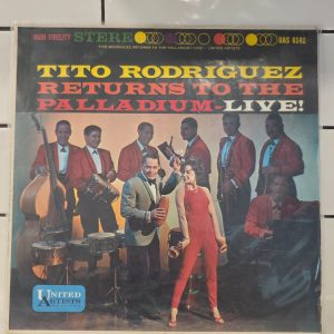 Tito Rodriguez Returns to the Palladium Live! LP United Artists UAS 6141