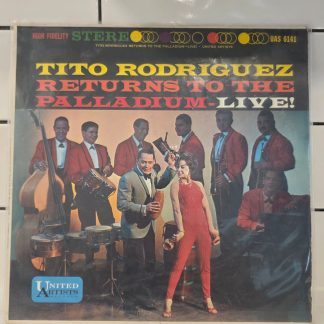 Tito Rodriguez Returns to the Palladium Live! LP United Artists UAS 6141
