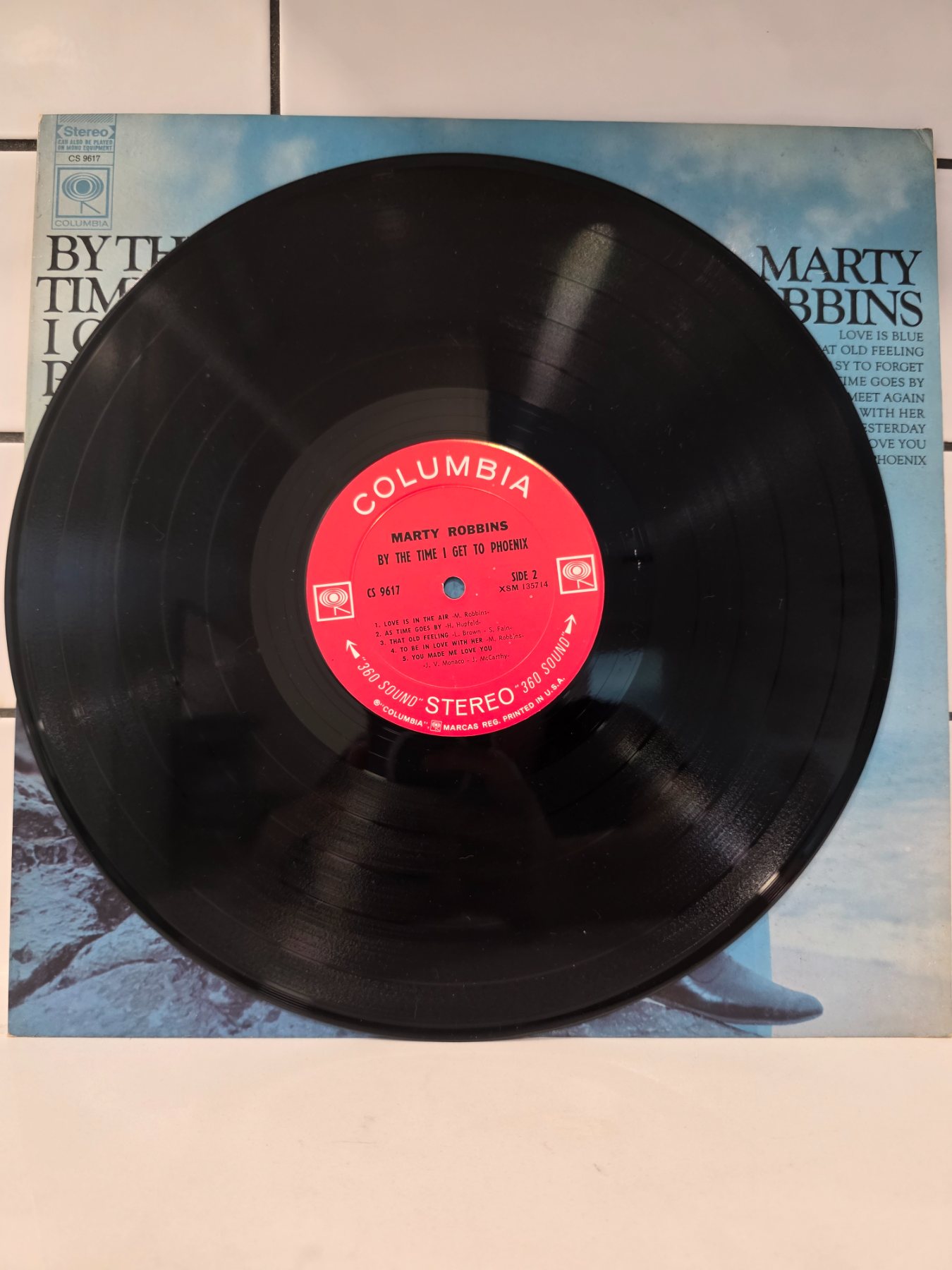 Marty Robbins By the Time I Get to Phoenix LP Columbia CS 9617 - Image 3