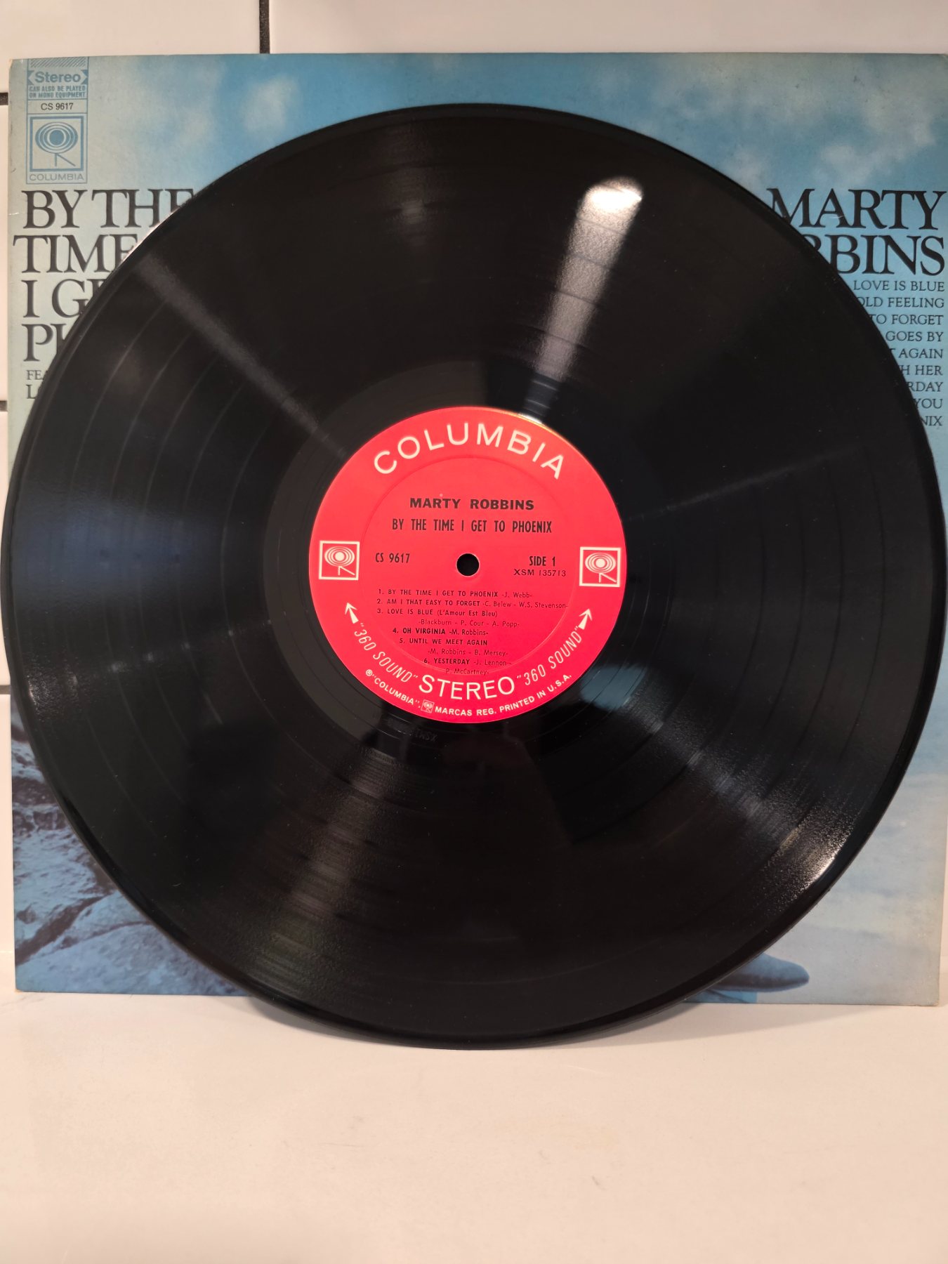 Marty Robbins By the Time I Get to Phoenix LP Columbia CS 9617 - Image 4