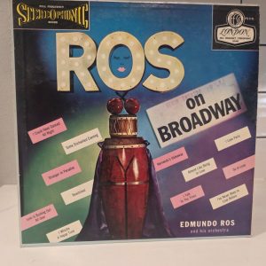 Edmundo Ros & His Orchestra Ros on Broadway Stereo LP London PS 110