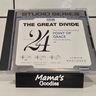 Point of Grace The Great Divide Studio Series 3 Key Accompaniment Track CD