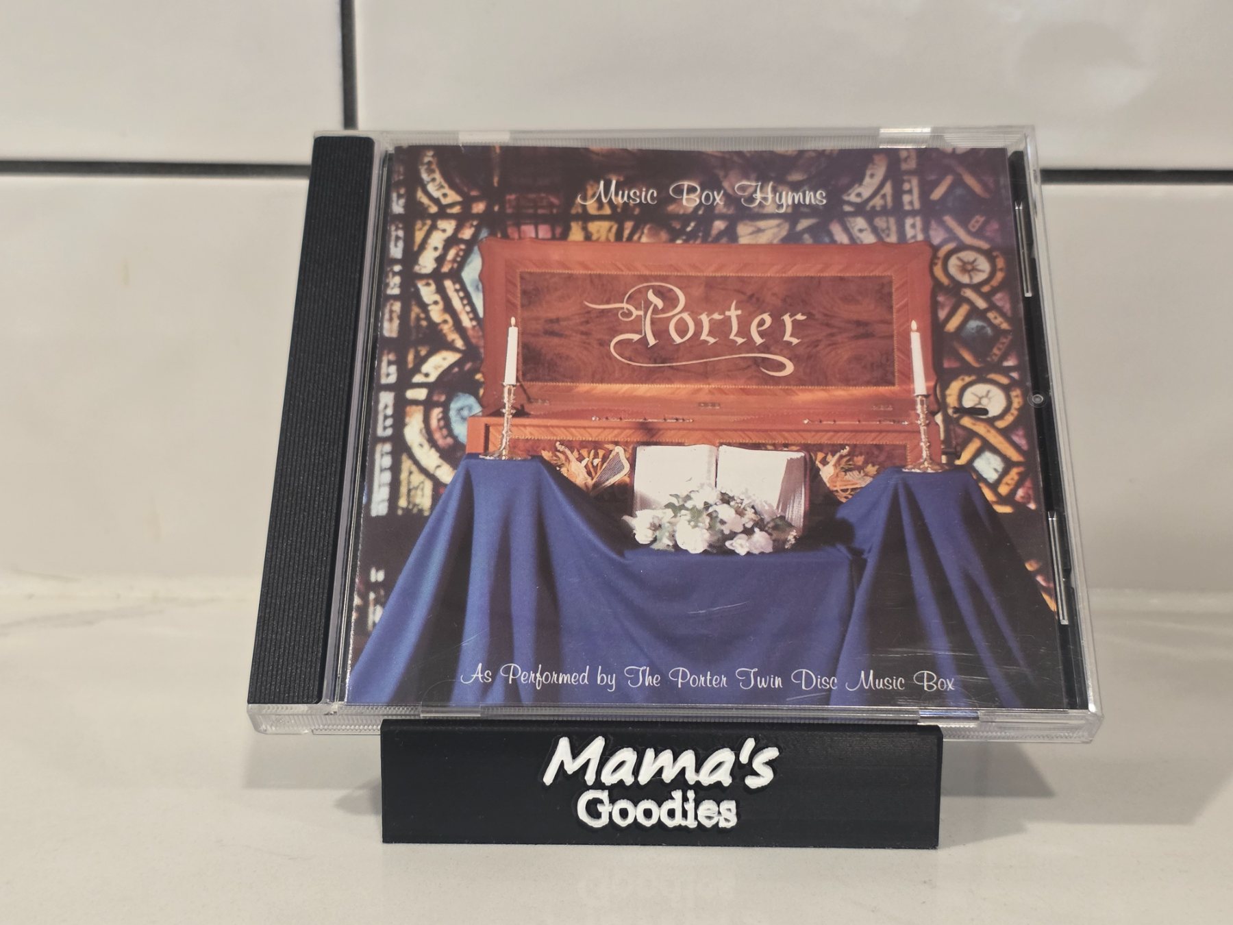 Porter Music Box Hymns CD 1989 Porter Twin Disc Music Box