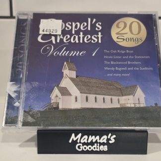 Gospel's Greatest Volume 1 20 Songs Various Artists CD Ross Records 2004