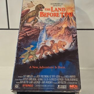 Vintage The Land Before Time VHS 1989 MCA Home Video Don Bluth