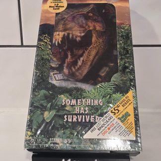 The Lost World Jurassic Park VHS 1997 Universal 3-D Dino-Motion Card