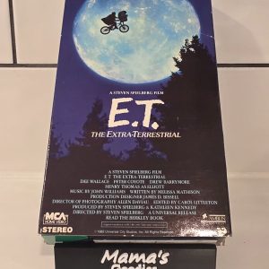 E.T. The Extra-Terrestrial 1988 MCA Home Video VHS Green Reels Spielberg