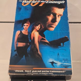The World Is Not Enough VHS 1999 James Bond 007 Pierce Brosnan