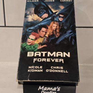 Batman Forever VHS 1995 Val Kilmer Jim Carrey Tommy Lee Jones