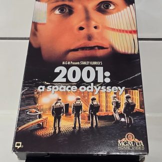 2001: A Space Odyssey VHS MGM/UA Stanley Kubrick Keir Dullea Rated G