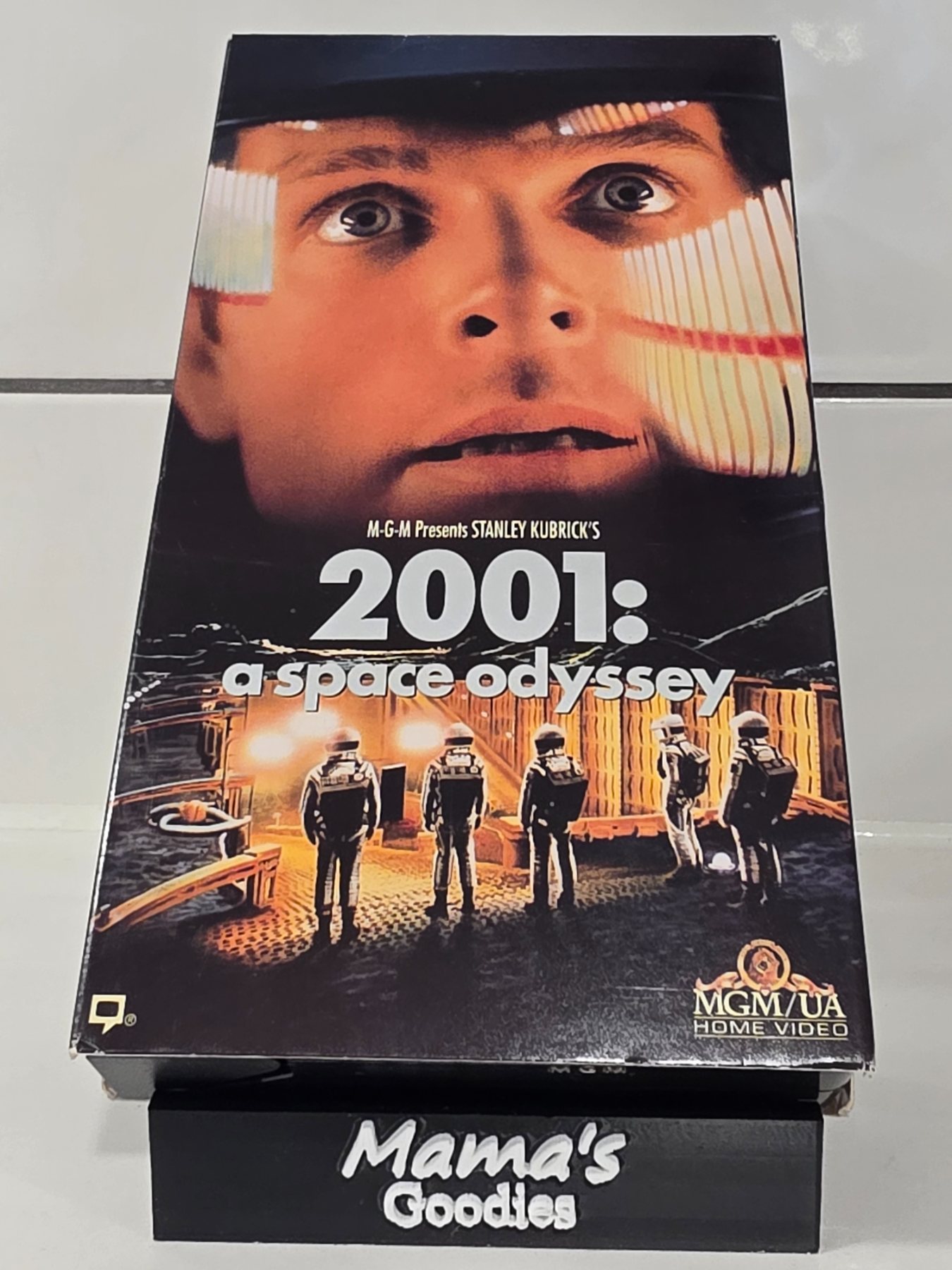 2001: A Space Odyssey VHS MGM/UA Stanley Kubrick Keir Dullea Rated G