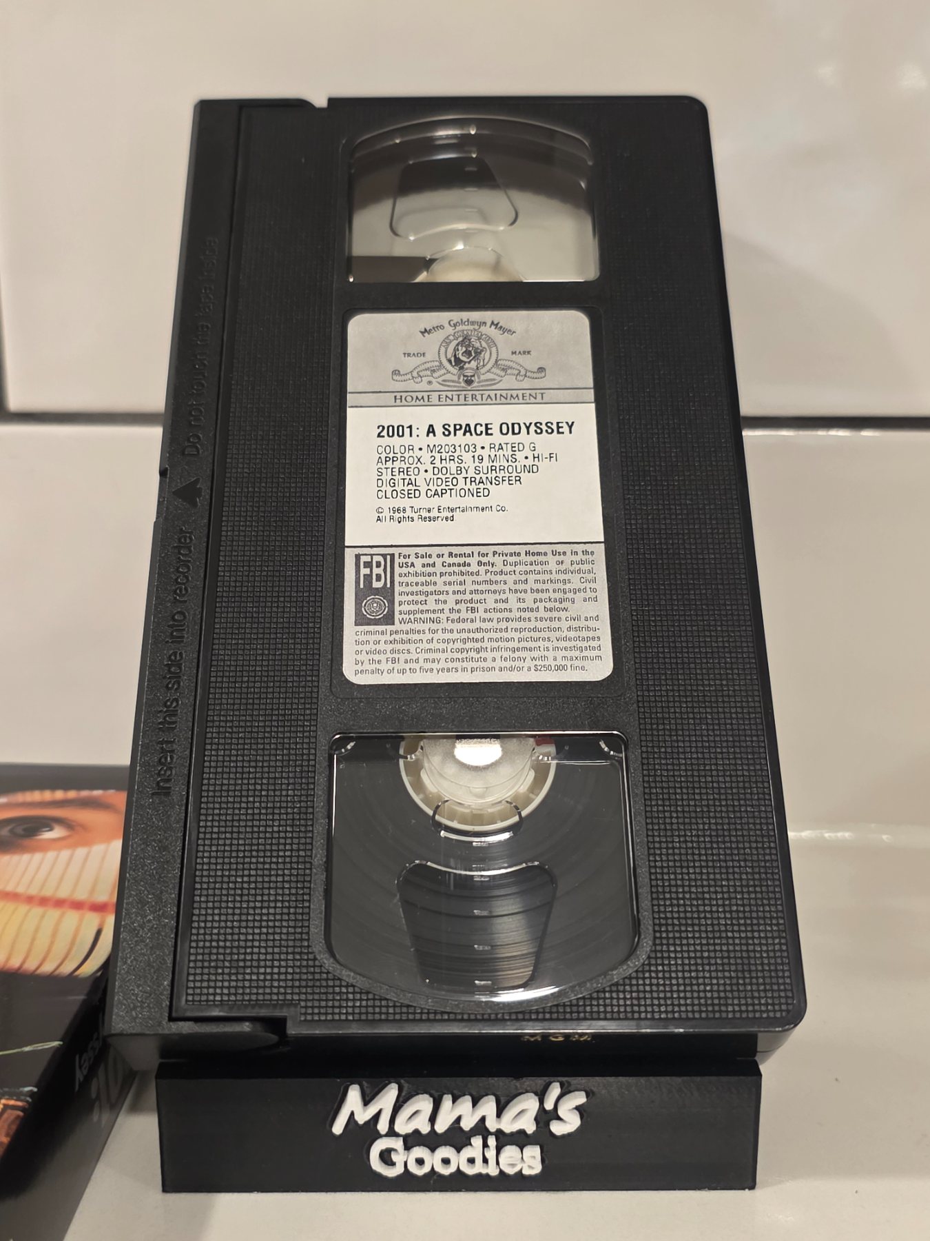 2001: A Space Odyssey VHS MGM/UA Stanley Kubrick Keir Dullea Rated G - Image 3