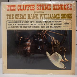 The Cliffie Stone Singers Great Hank Williams Songs LP Capitol T 2159