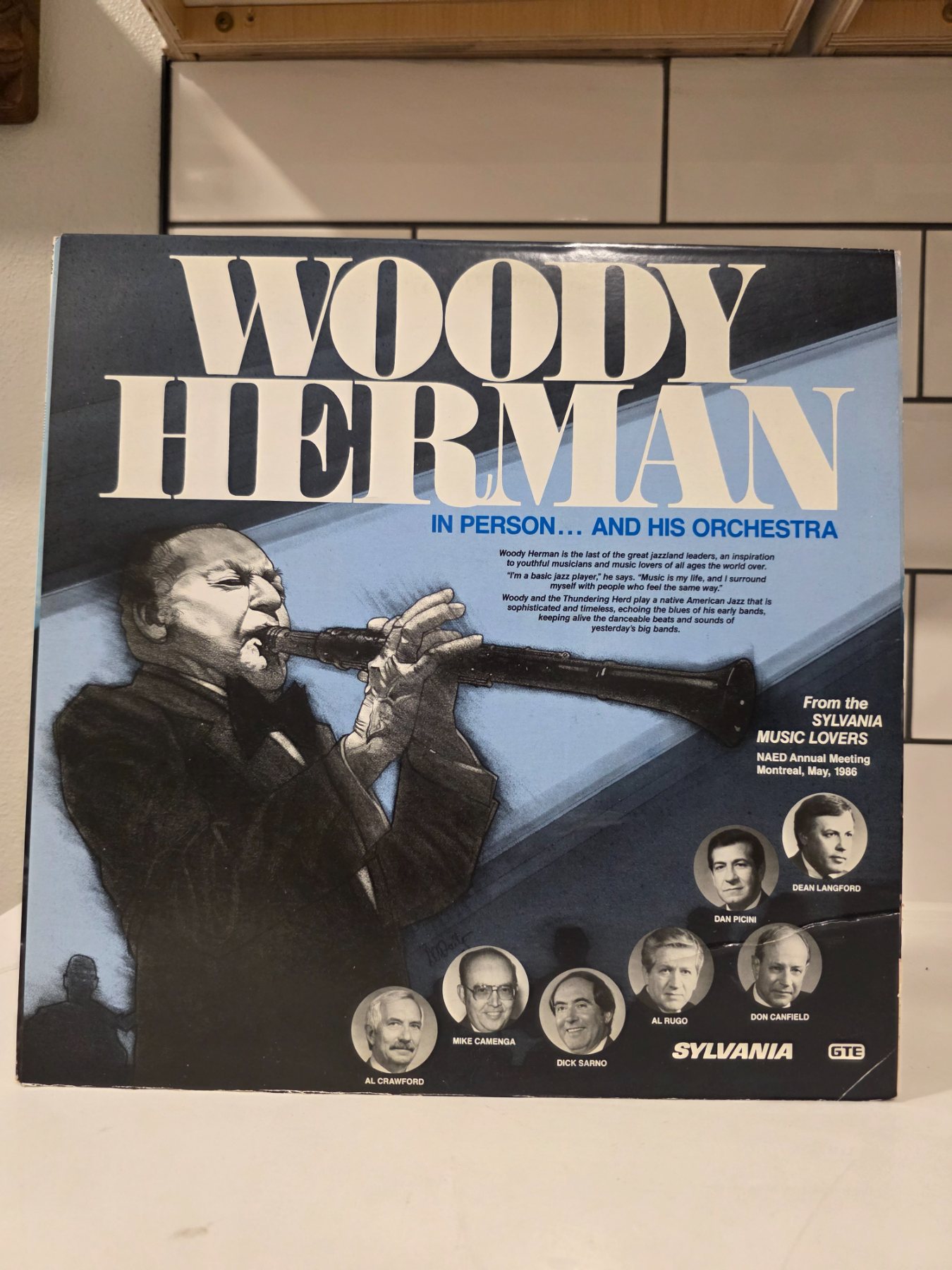 Woody Herman's Greatest Hits Columbia PC 9291 Jazz LP 1986