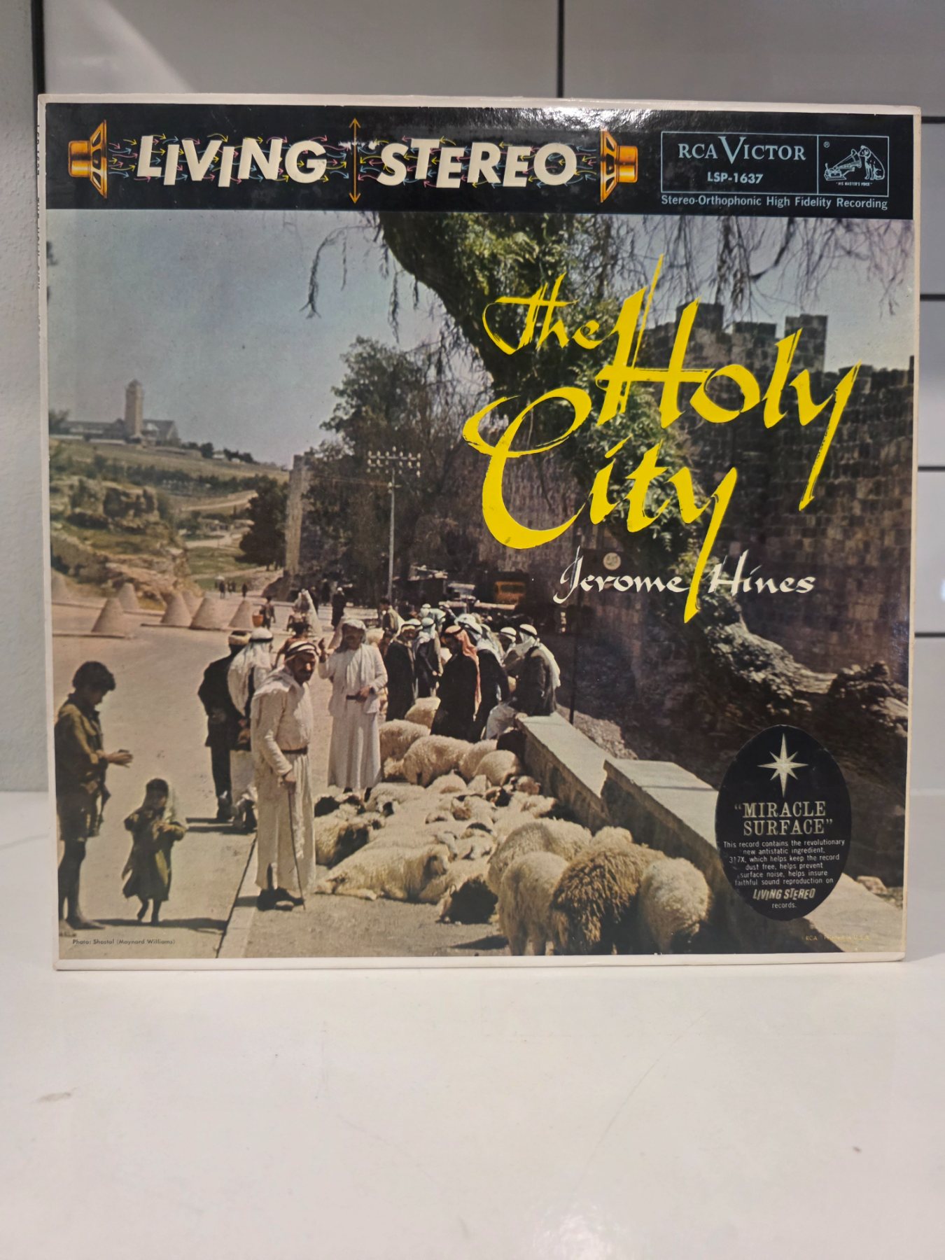 Jerome Hines The Holy City RCA Victor Living Stereo LSP-1637 Vinyl LP