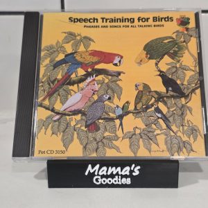 Vintage Speech Training for Birds Pet CD 3150 Talking Bird Phrases Songs