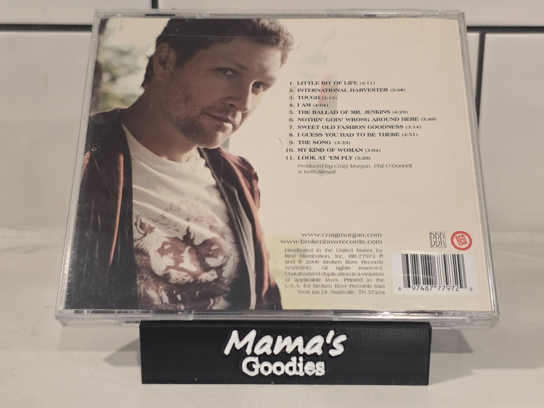 Craig Morgan Little Bit of Life CD 2006 Broken Bow Records Country - Image 2