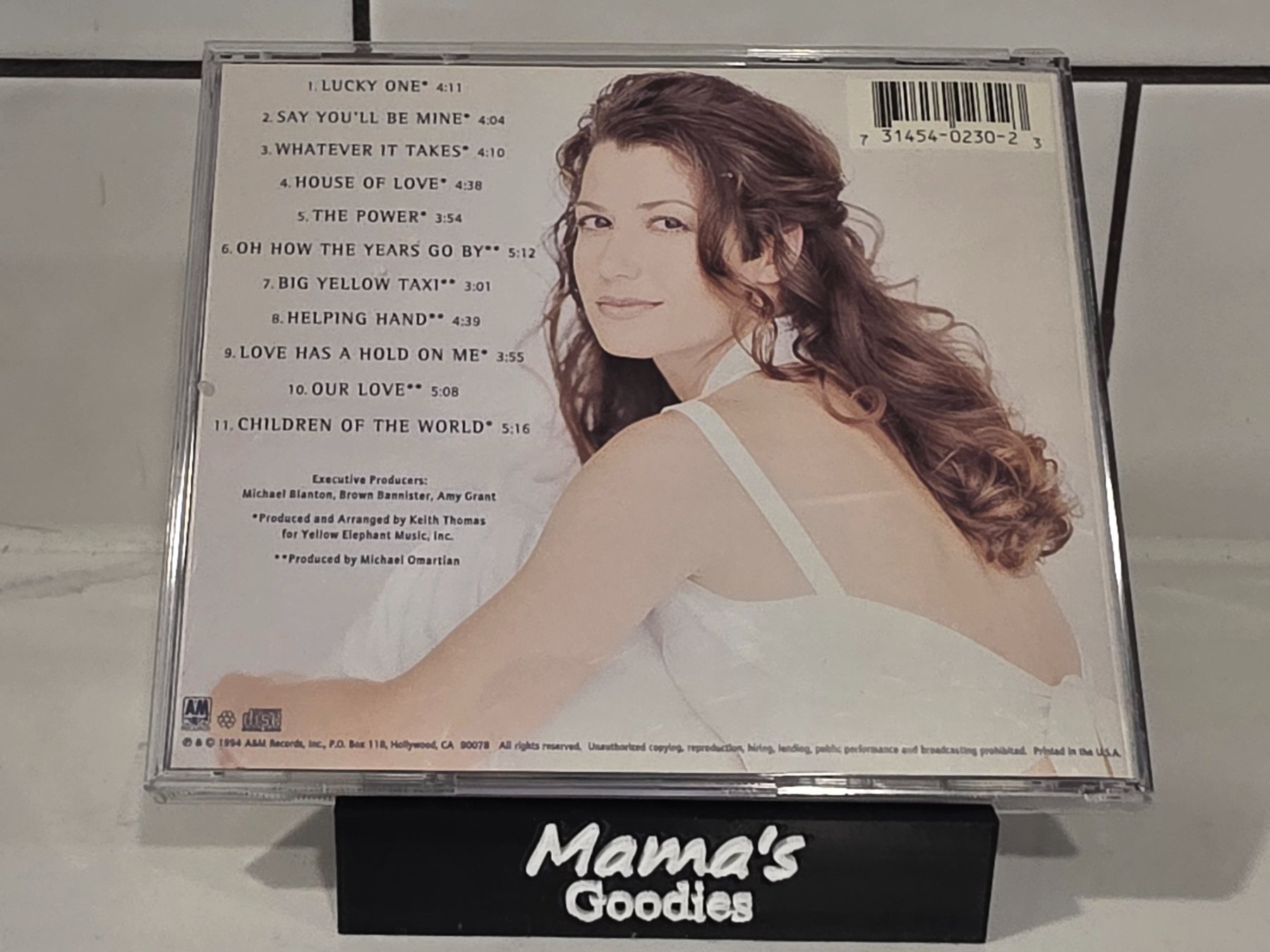 Amy Grant House of Love CD 1994 A&M Records - Image 2