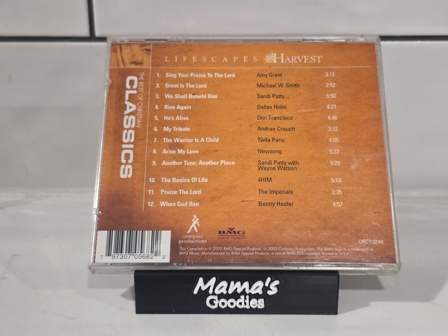 Lifescapes Harvest The Best of Christian Classics CD Various Artists 2002 - Image 2