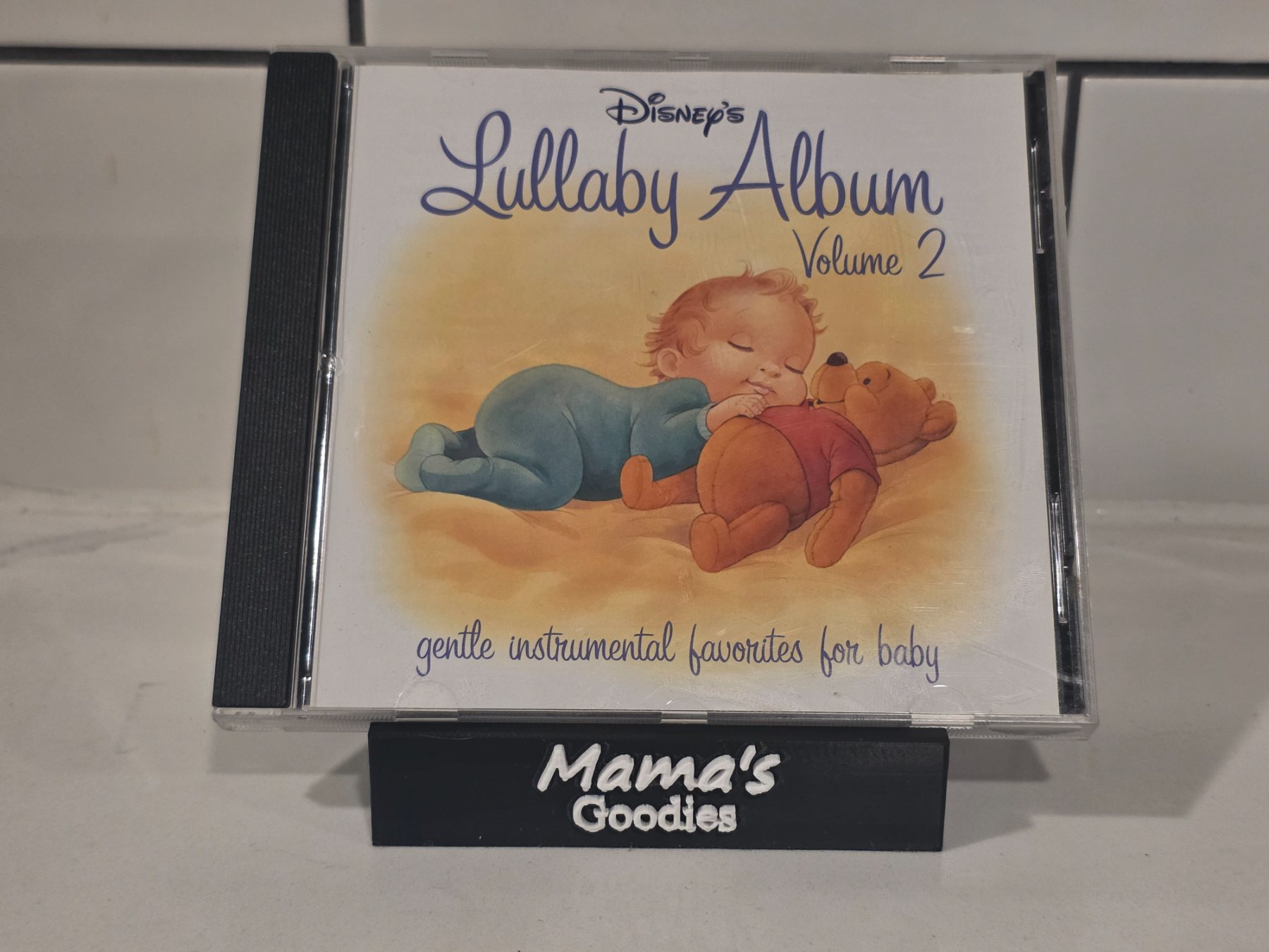 Disney's Lullaby Album Volume 2 CD Case & Inserts w/ Traditional Lullabies Disc