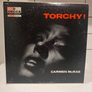 Carmen McRae Torchy! Decca DL 8267 Mono LP Vocal Jazz Vintage