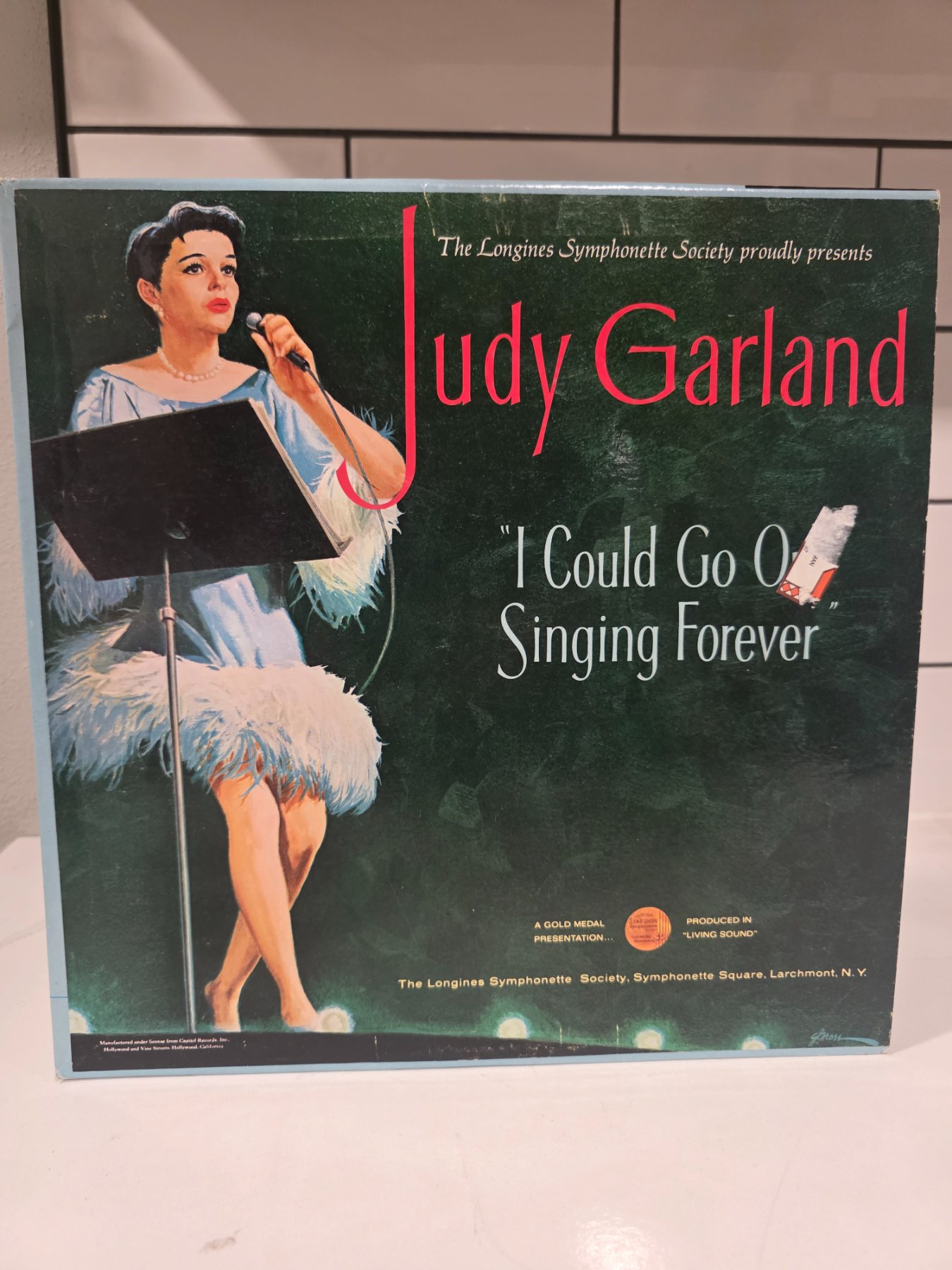 Judy Garland I Could Go On Singing Forever Vinyl LP SY 5222 Vintage