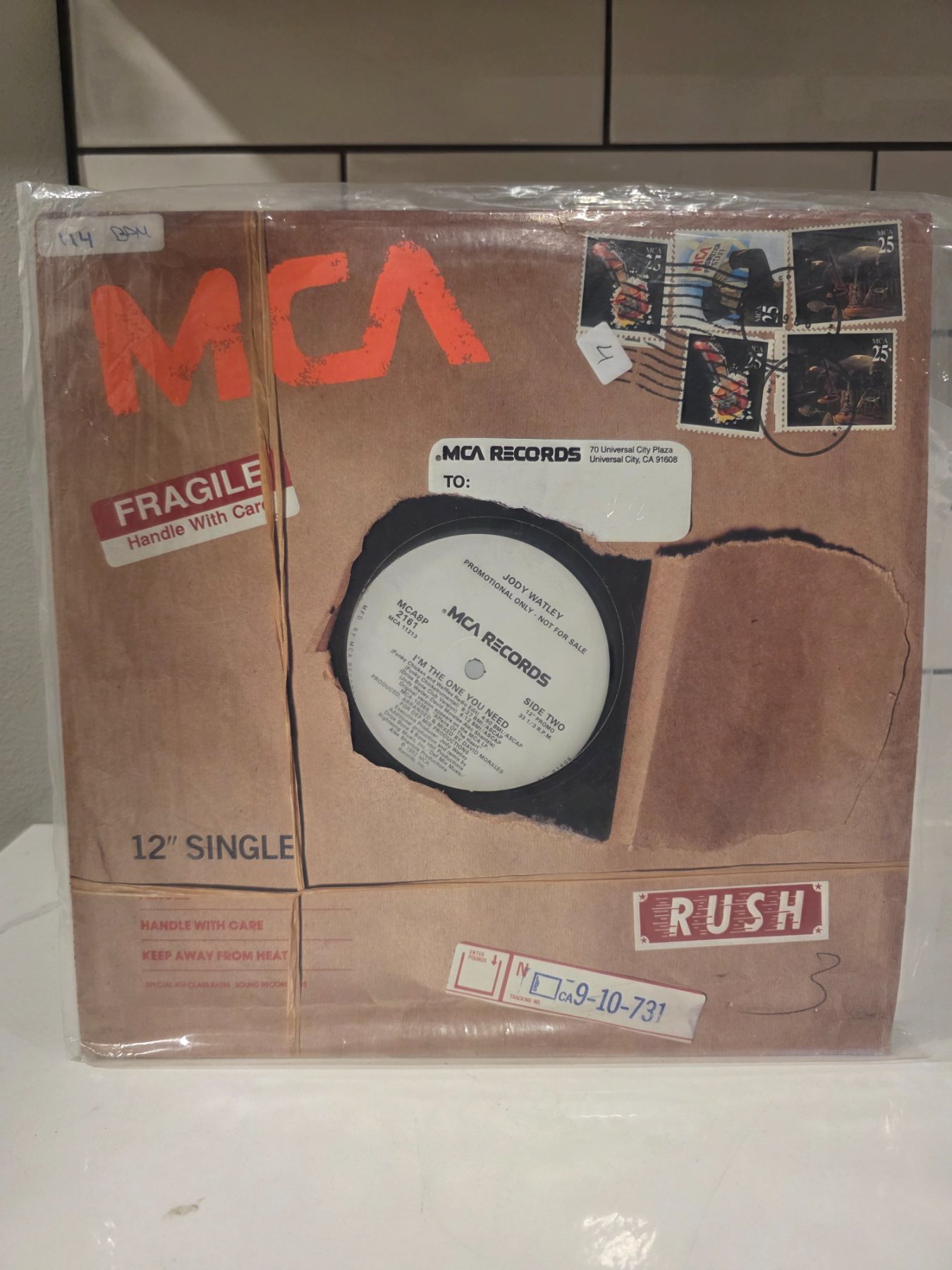 Jody Watley I'm The One You Need 12" Promo Vinyl Single MCA8P 2161