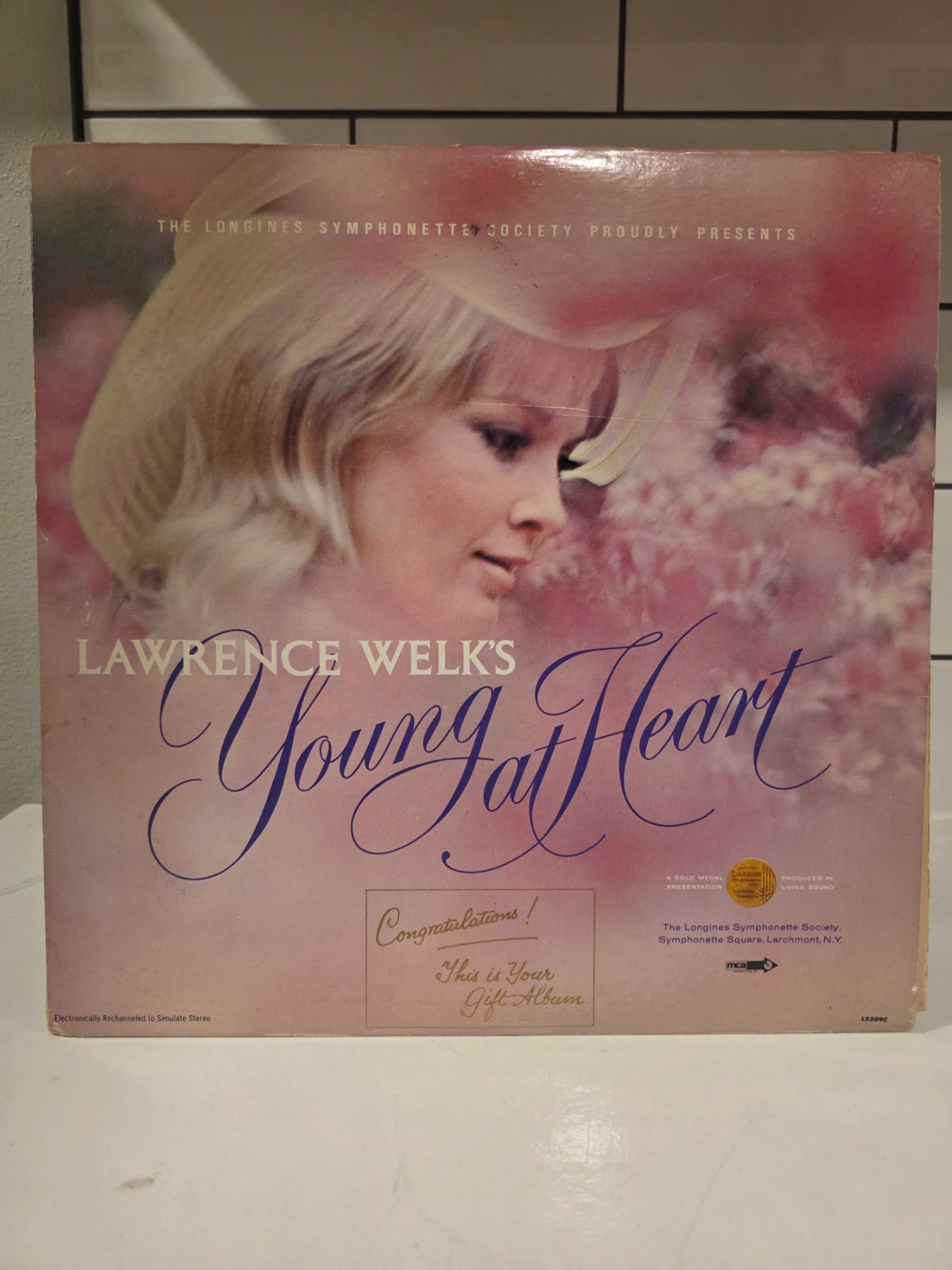 Lawrence Welk Young at Heart LP Longines Symphonette Society SYS 5349