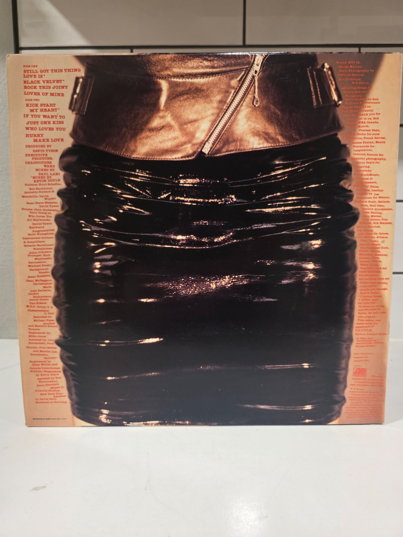 Alannah Myles Self-Titled 1989 Atlantic LP Vinyl Record A1-81956 - Image 2