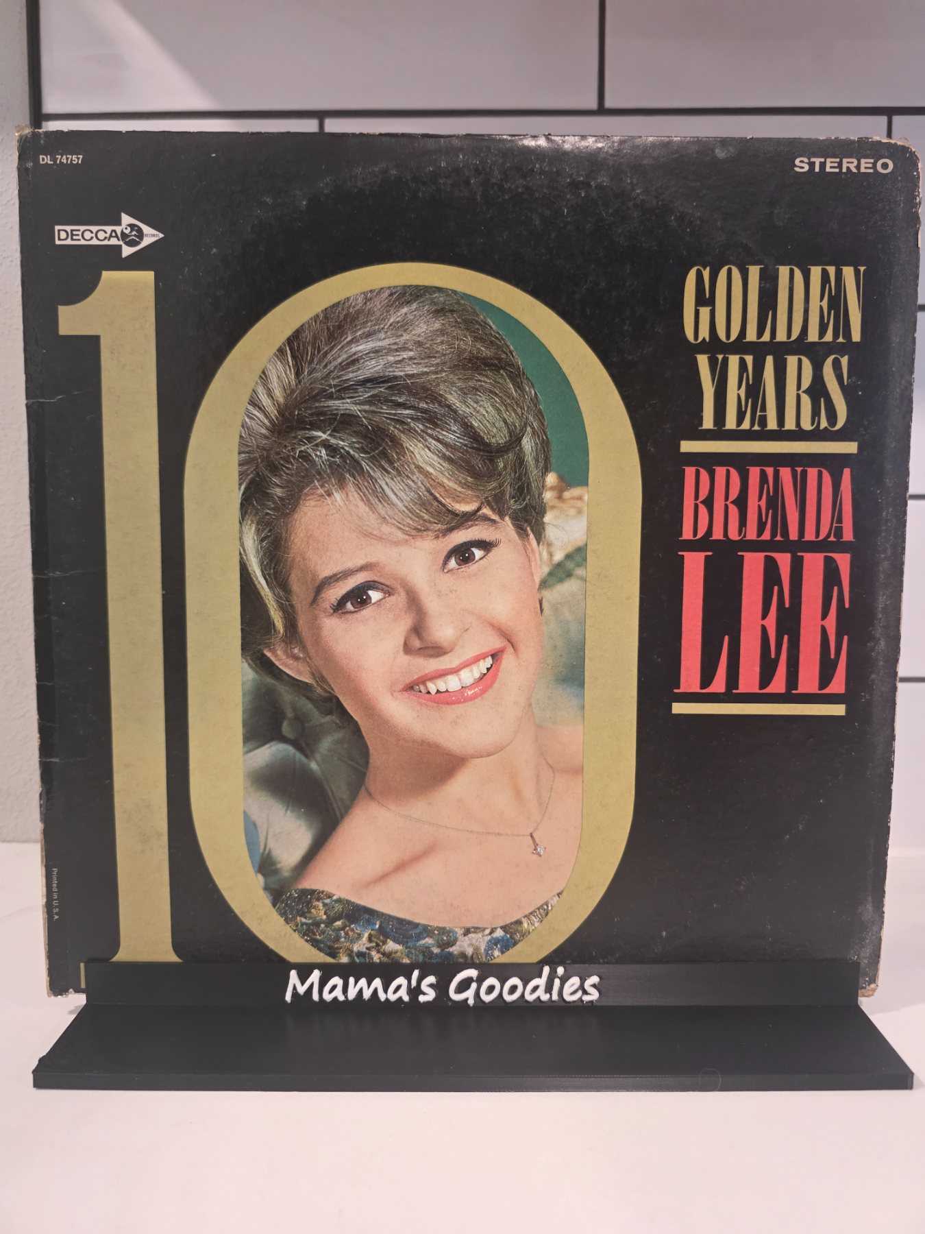 Brenda Lee 10 Golden Years Stereo LP Decca DL 74757