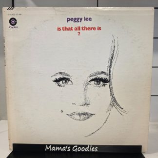Peggy Lee Is That All There Is? Capitol ST-386 Vinyl LP Record