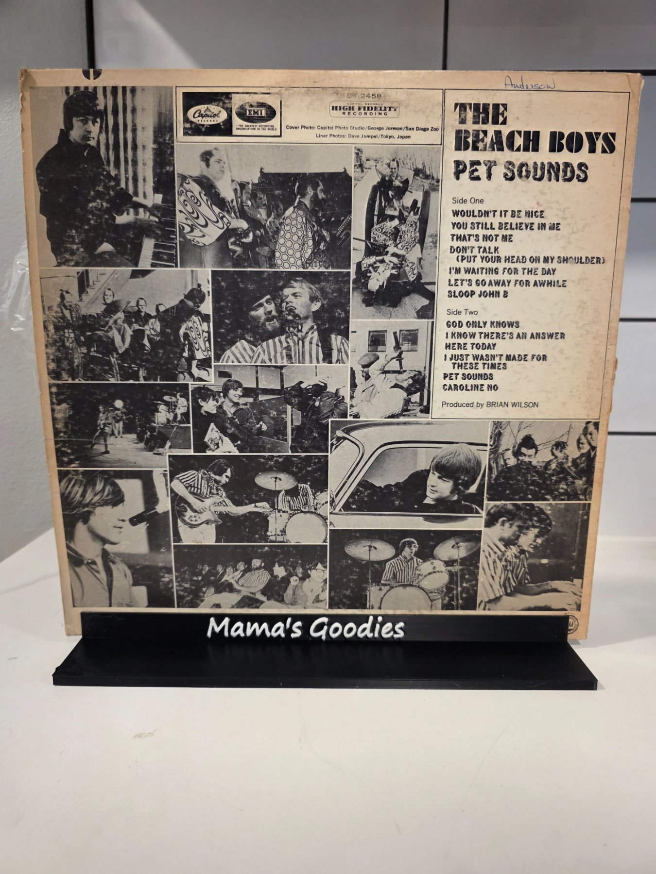 The Beach Boys Pet Sounds Capitol DT-2458 Duophonic Stereo LP - Image 2