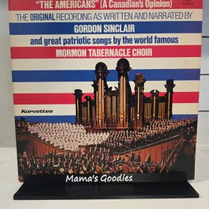 1974 The Americans Gordon Sinclair Mormon Tabernacle Choir LP P12310