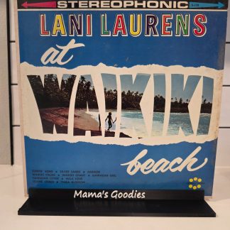 Lani Laurens Surfin' At Waikiki Beach LP Spin-O-Rama S-118 Stereo