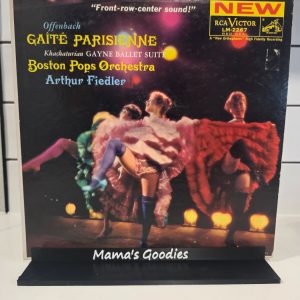 Arthur Fiedler Boston Pops Gaite Parisienne RCA LM-2267 LP