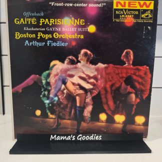 Arthur Fiedler Boston Pops Gaite Parisienne RCA LM-2267 LP