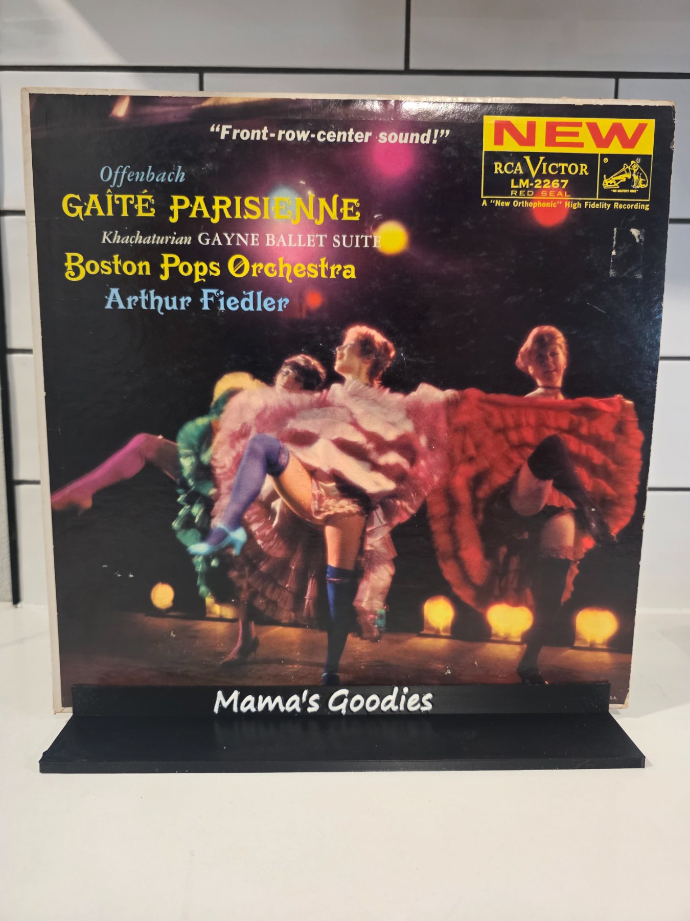 Arthur Fiedler Boston Pops Gaite Parisienne RCA LM-2267 LP