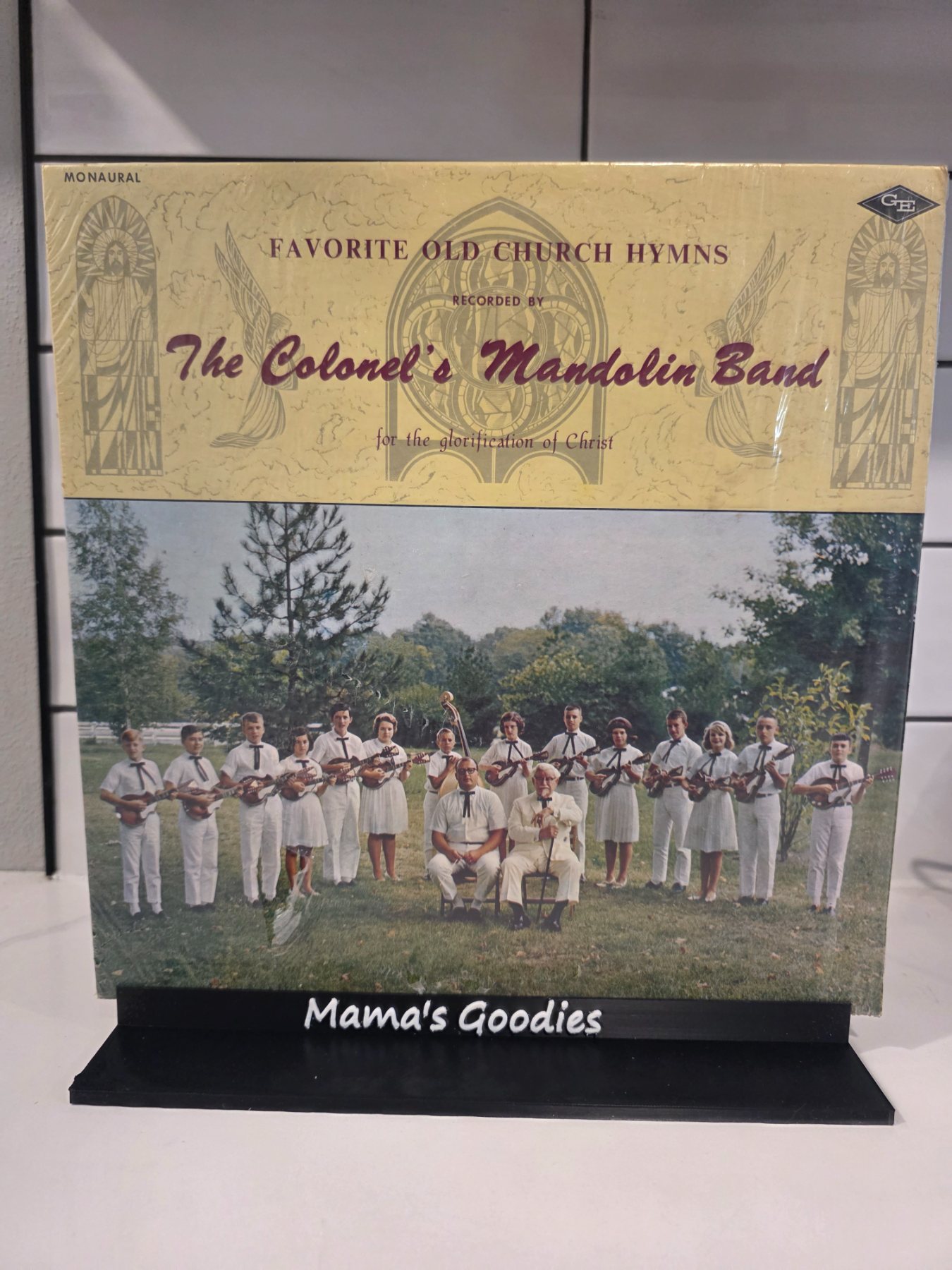 Colonel's Mandolin Band Favorite Old Church Hymns LP GE 102 Mono